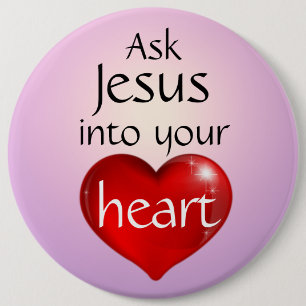 Vraag Jezus Button