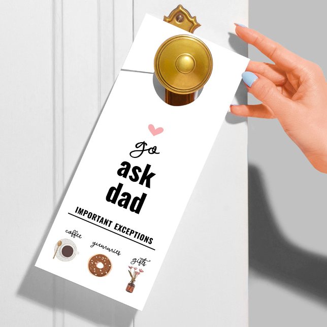 Vraag maar aan papa door hanger (Creator heeft geüpload)