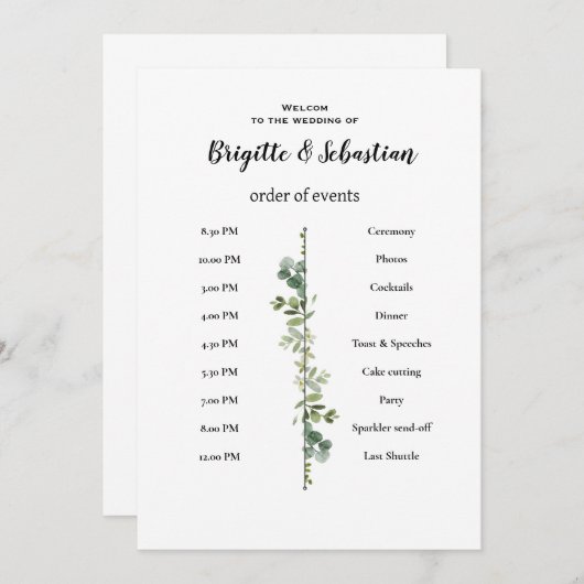 Vraag Mariage Rustica Blanche Orde van de Easterda Kaart (Voorkant / Achterkant)