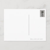 Vraag Mark ~ Briefkaart / Uitnodiging (Achterkant)