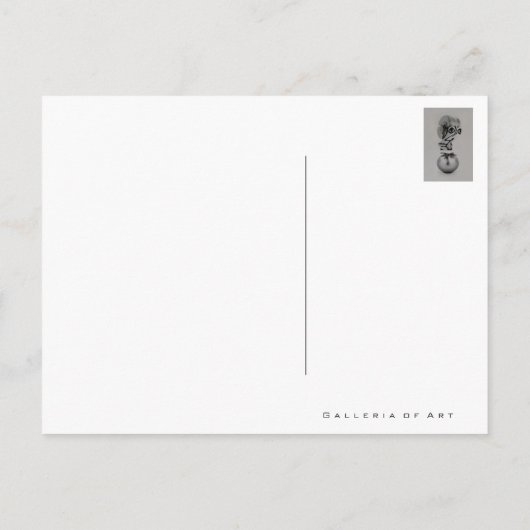 Vraag Mark ~ Briefkaart / Uitnodiging (Achterkant)