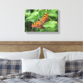 Vraag Mark Butterfly op Lantana Wrapped Canvas (Insitu (Slaapkamer))