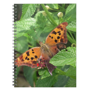 Vraag Mark Butterfly over Lantana Notitieboek