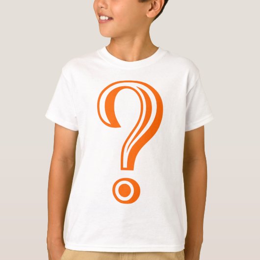 Vraag Mark Chiseled T-shirt (Voorkant)