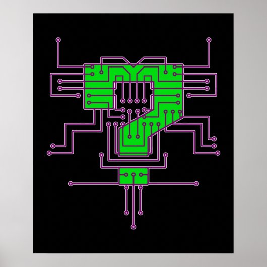 Vraag Mark Circuits Poster (Voorkant)