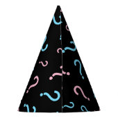 Vraag Mark Gender Reopenbaart het Pet van de Zwart Feesthoedjes (Achterkant)