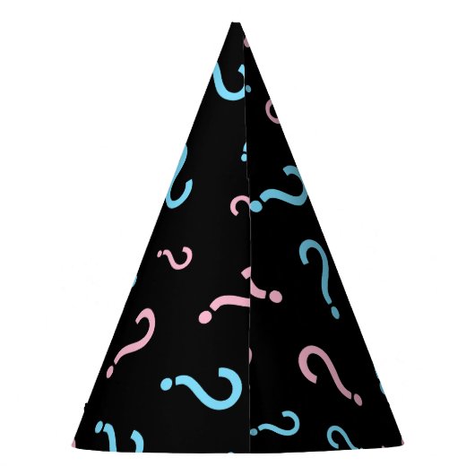 Vraag Mark Gender Reopenbaart het Pet van de Zwart Feesthoedjes (Achterkant)