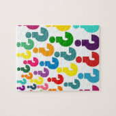 Vraag Mark Jigzaag Legpuzzel (Horizontaal)