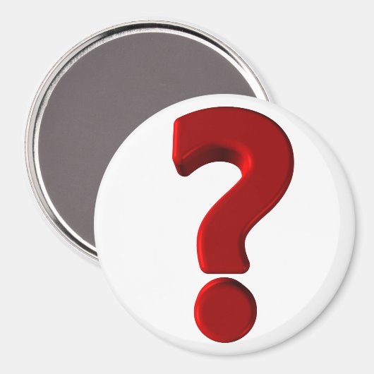 Vraag Mark Magnet (Voorkant / Achterkant)