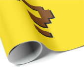 Vraag Mark Pixel Art Wrapping Paper Cadeaupapier (Rol Hoek)