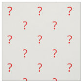 Vraag Mark Print Stof (Swatch)