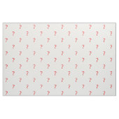 Vraag Mark Print Stof (Fat Quarter)