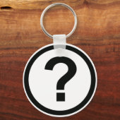Vraag Mark Sleutelhanger (Voorkant)