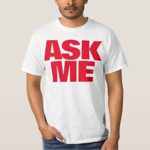 Vraag me dat ik blij ben om rode helpers te helpen t-shirt