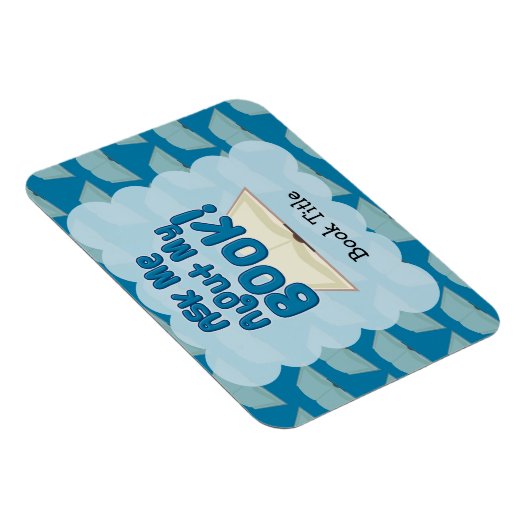 Vraag me dat ik een boek heb. magneet (Rechterzijde)