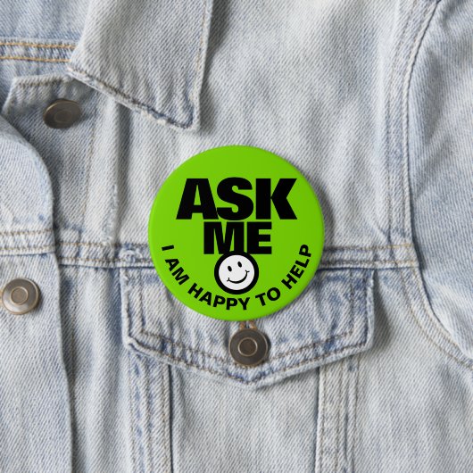 Vraag me dat ik graag de groene zwarte Button help (In situ)