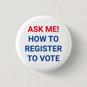 Vraag me hoe ik me moet registreren om rood wit en ronde button 3,2 cm