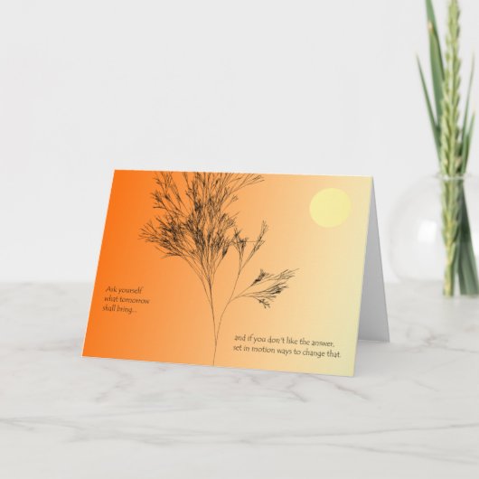 Vraag me kaart (Voorkant)