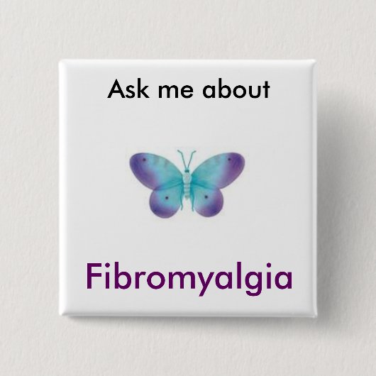 Vraag me... knoop vierkante button 5,1 cm (Voorkant)