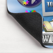 VRAAG ME!   ~ Mousepad Muismat (Hoek)