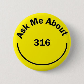 Vraag me naar 316 knoppen ronde button 5,7 cm