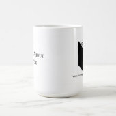 Vraag me naar boeken koffiemok (Center)