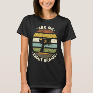 Vraag me naar braids RC Cars Slot Car Rac T-shirt