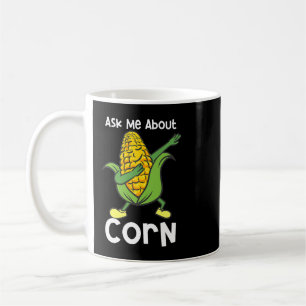 Vraag me naar Corn I Funny Farmer I Corn Koffiemok