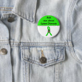 Vraag me naar de ziekte van Lyme Ribbon Button (In situ)