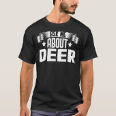 Vraag me naar Deer Deer Dier T-shirt (Voorkant)