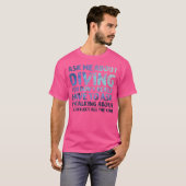 Vraag me naar duikers t-shirt (Voorkant volledig)