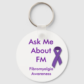 Vraag me naar FM-sleutelhanger Sleutelhanger