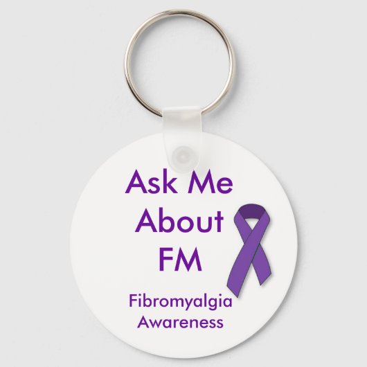 Vraag me naar FM-sleutelhanger Sleutelhanger (Voorkant)