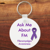 Vraag me naar FM-sleutelhanger Sleutelhanger (Voorkant)