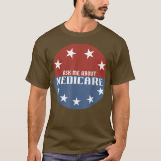 Vraag me naar Geneesmiddelenverzekering T-shirt