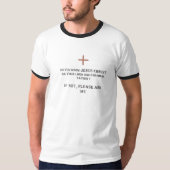 vraag me naar Jezus T-shirt (Voorkant)