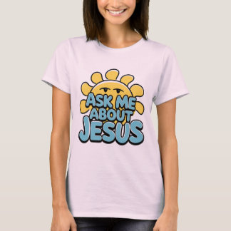Vraag me naar Jezus T-shirt
