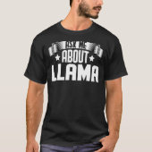 Vraag me naar Llama Llama Alpaca T-shirt (Voorkant)