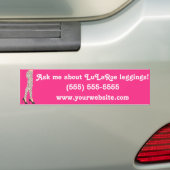Vraag me naar LuLaRoe Bumpersticker (Op auto)