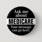 Vraag me naar Medicare Button (Voorkant)