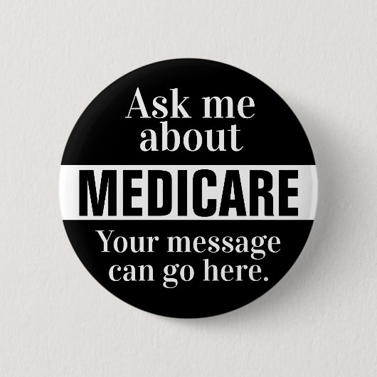 Vraag me naar Medicare Button (Voorkant)