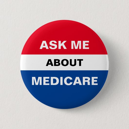 Vraag me naar Medicare Button (Voorkant)