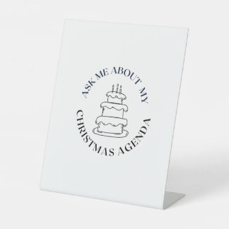 vraag me naar mijn agenda op het gebied van x-mas reclamebord met voetstuk