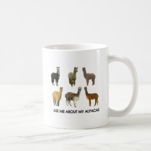 Vraag me naar mijn alfaba koffiemok