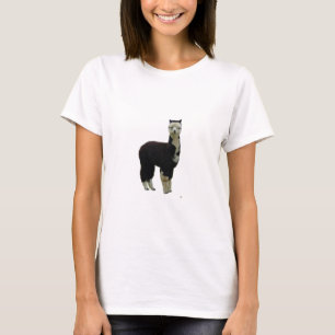 Vraag me naar mijn alpacas t-shirt