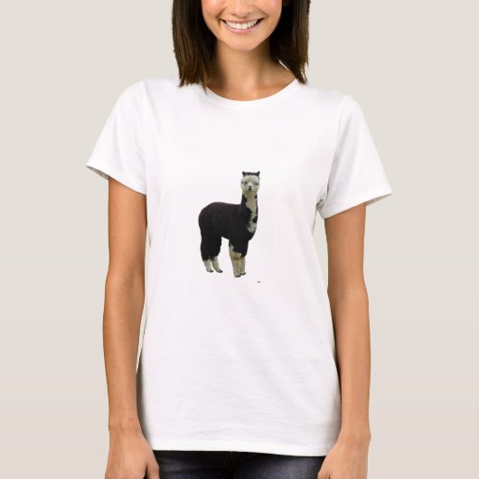 Vraag me naar mijn alpacas t-shirt (Voorkant)