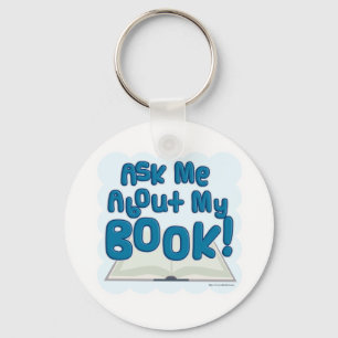 Vraag me naar mijn boek! Fun Style Sleutelhanger