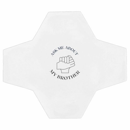 vraag me naar mijn broer voetbal (Enkel)