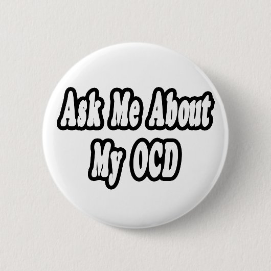 Vraag me naar mijn cd ronde button 5,7 cm (Voorkant)