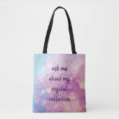 Vraag me naar mijn Crystal Collectie Tote Bag (Voorkant)